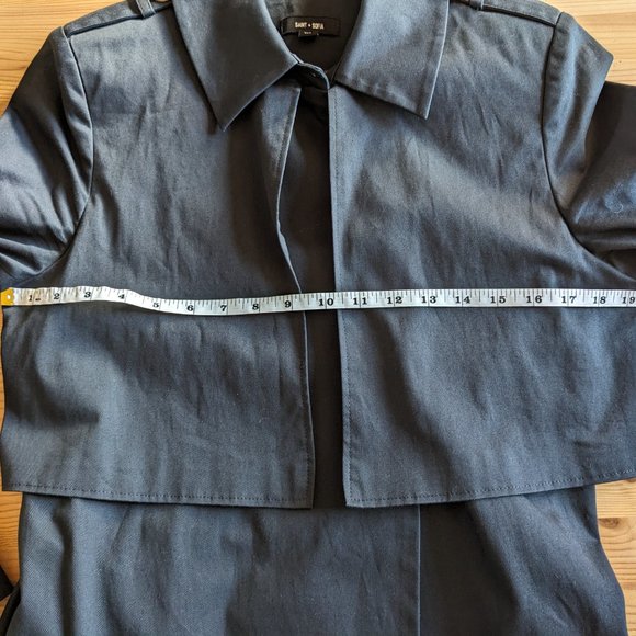 Saint and Sofia CLASSIC TRENCH coat - size 8 - Picture 15 of 16